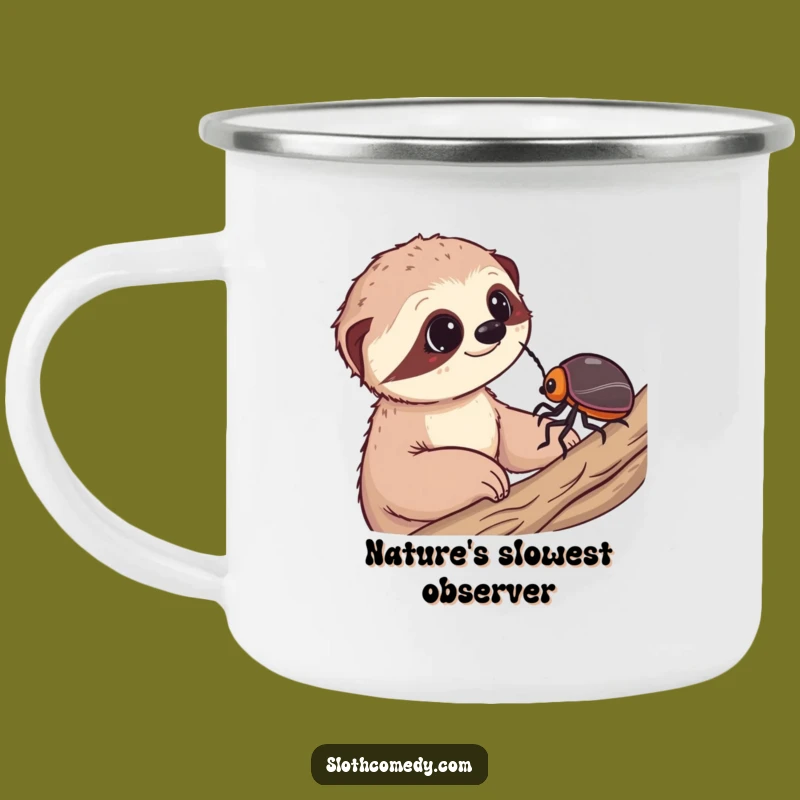 Funny Sloth Wonder Camping Mug: Enjoy Your Drink with This Hilarious Outdoor Companion