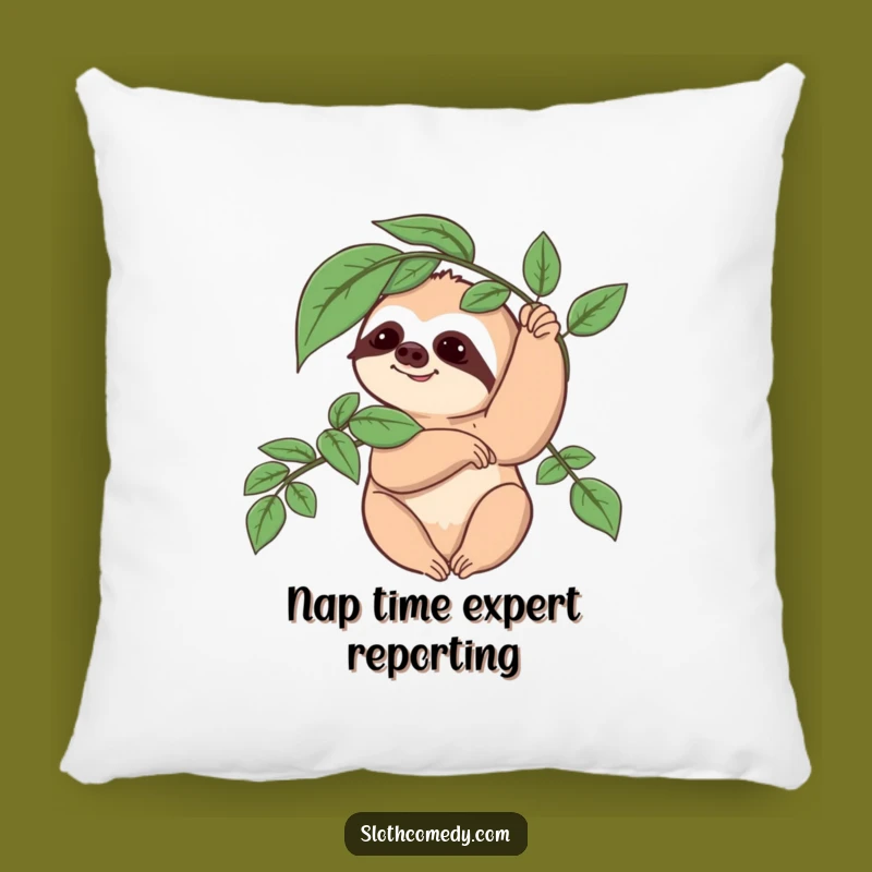 Funny Sloth Pillow: Slow Wave, Cozy Comfort, Perfect Funny Gift!