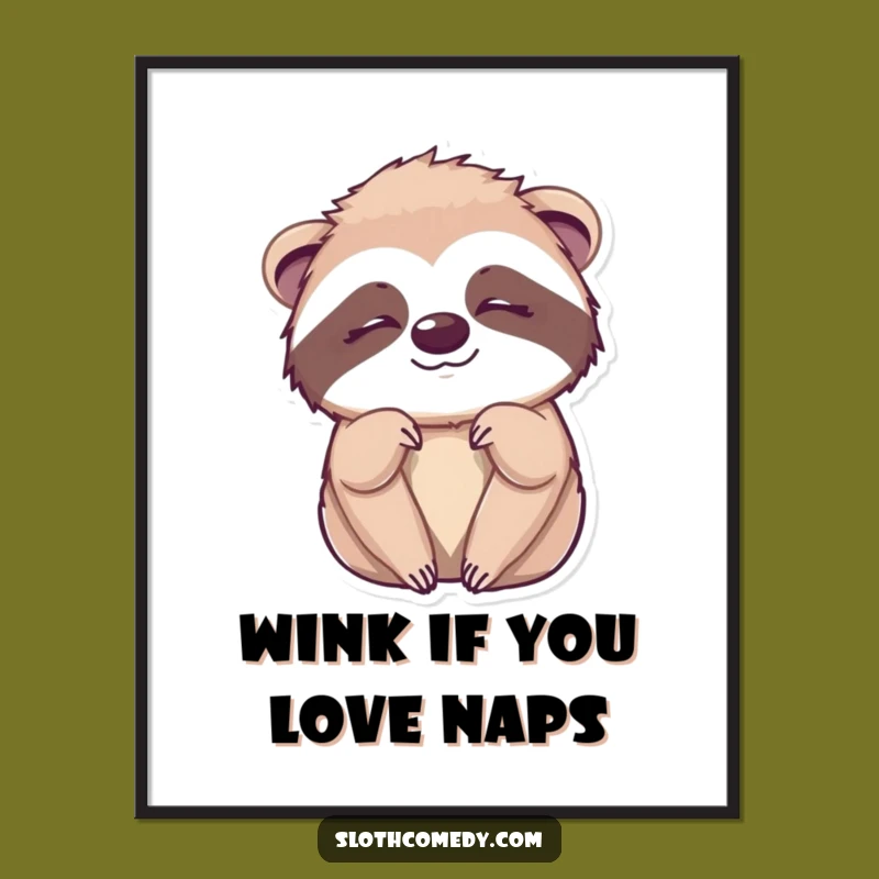 Add a touch of playful charm to your walls with this free printable art. Easy to print at home for a wink of fun.