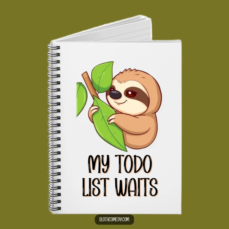 Funny Reaching Sloth Notebook: Jot Down Ideas Slowly, a Thoughtful Funny Gift